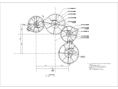 现代简约其他景观 特色水滴廊架 施工图