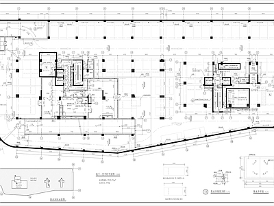 极简简约住宅楼建筑 第四代住宅 施工图