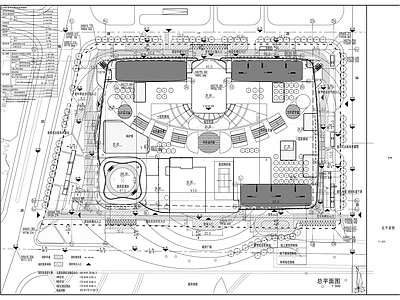 现代其他商业建筑 世贸中 施工图