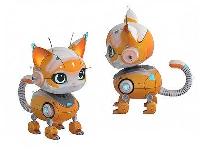 工业设备 机器猫 机械猫 科幻猫