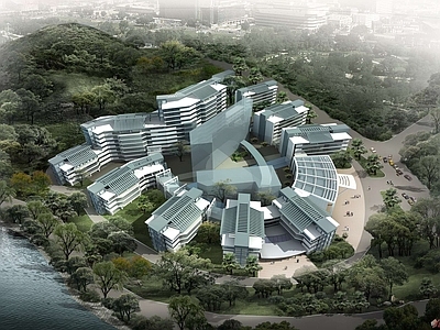 现代医院建筑 医院建筑