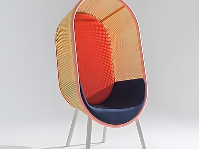 现代休息区 艺术懒人沙发单椅