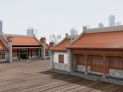 中古古建筑 古宅