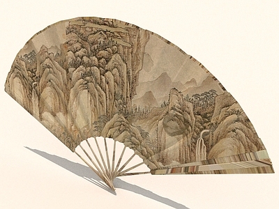 中式挂件 扇子 折扇