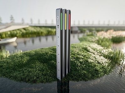 工具 水位测量杆 测深杆 水深测量 差卡尺仪器 水工