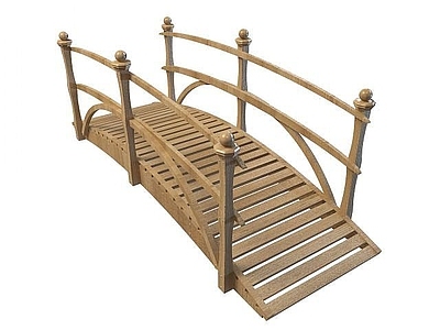 现代其他景观小品 桥