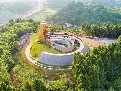 现代餐饮建筑 现代商业建筑 现代观景台 餐饮建筑
