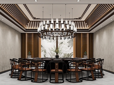 新中式中式包厢 餐厅包厢 酒店包厢