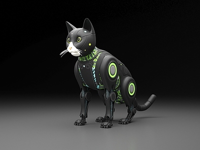爬行类动物 电子猫