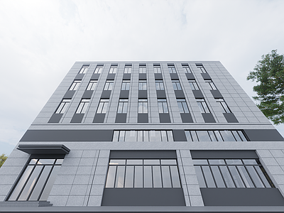 现代厂房 现代厂房 现代工业厂房 多层厂房 厂房建筑 现代简约厂房