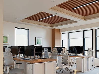 现代办公室 办公区