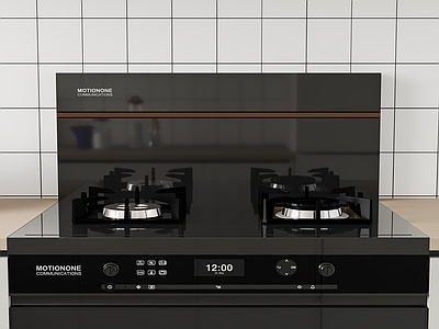 灶台 现代燃气灶 天然气灶 一体灶 灶台