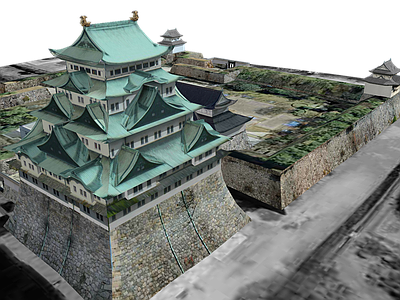 日式古建筑 名古屋城