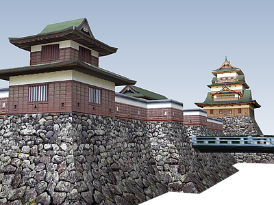 日式古建筑 高岛城