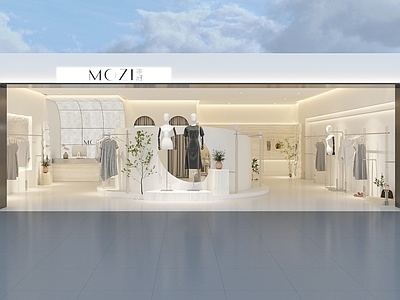 现代服装店 侘寂服装店