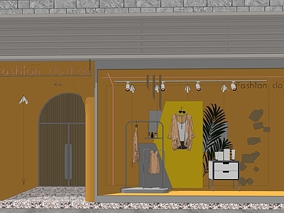 现代服装店 女装店