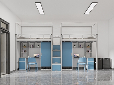 现代宿舍 现代2人宿舍