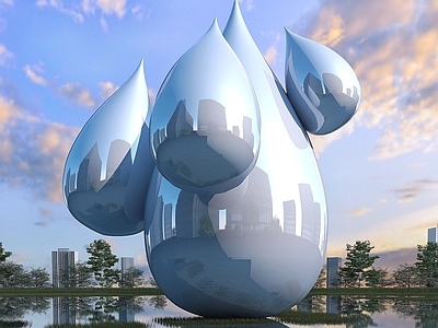 现代其他景观小品 现代艺术雕塑