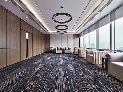 现代简约接待室 现代接待