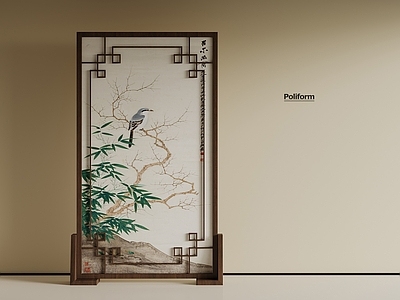 新中式屏风 新中式屏风 隔断