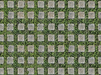 现代植草砖 户外地面 植草砖 马蹄石 地砖