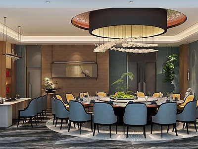 新中式中餐厅 中餐包间