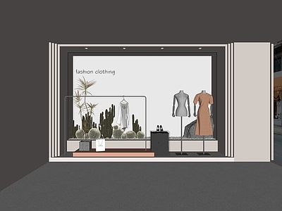 现代服装店 女装店