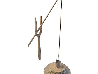 现代其他景观小品 井棚