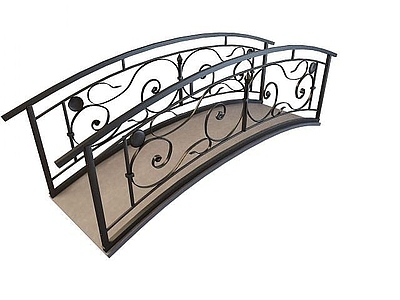 现代其他景观小品 桥