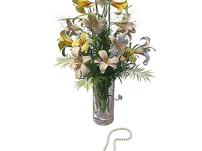现代摆件组合 花瓶
