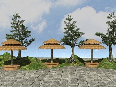 现代其他景观小品 乡村建筑文化建筑