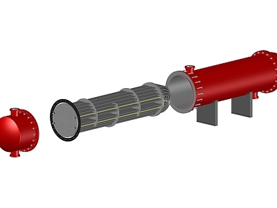 现代其他电器 U型管式换热器结构