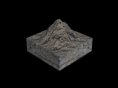 现代其他景观小品 大山