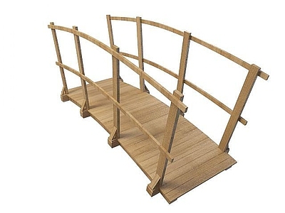 现代其他景观小品 桥