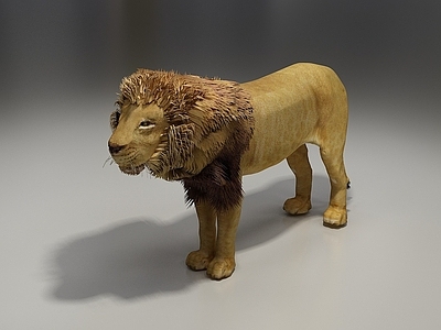 现代其他景观小品 狮子