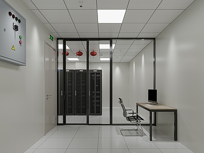 现代其他办公空间 防火 机房