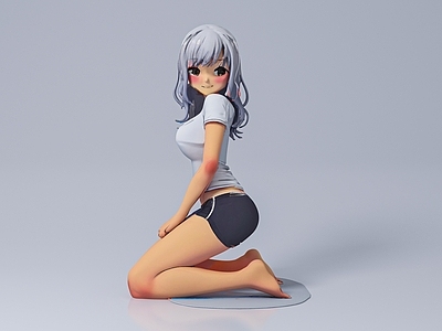 女人 女孩女人 摆件美陈装饰 二次元漫展 摆件手办 艺术