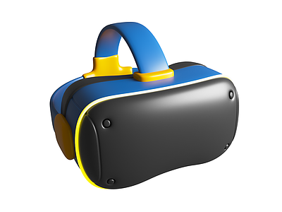 娱乐器材 VR眼镜 游戏设备 VR设备 卡通游戏设备