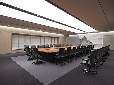 现代简约会议室 酒店会议室 培训会议室 大型会议室 办公会议室