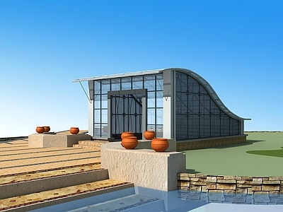现代其他公共建筑 现代 景观 地下