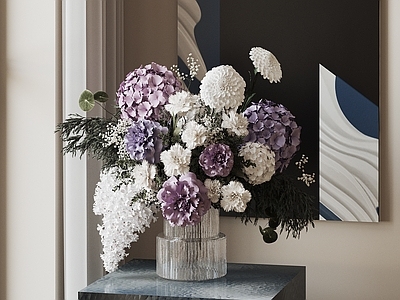 现代花艺 花卉摆件 花瓶花艺 鲜花 装饰画 花卉花艺