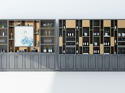 新中式酒柜