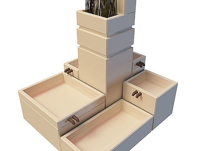 现代其他景观小品 园林小品