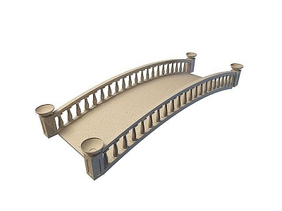 现代其他景观小品 桥