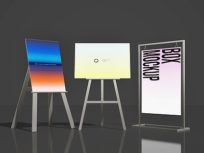 现代广告牌 立牌 水牌 广告架 海报牌 展示牌