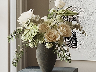 现代花艺 花卉摆件 花瓶花艺 鲜花 装饰画 花卉花艺