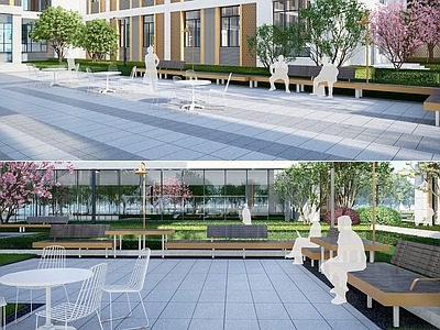 现代景观座椅 铁艺景观座椅 长条景观座椅 木景观座椅 户外坐凳 景观长凳