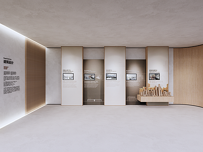现代其他展厅 建筑展厅 企业展厅 展厅设计 博物馆设计 图文展板