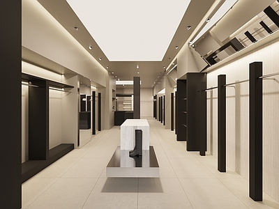 现代极简服装店 女装店 男装店