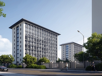 现代新中式医院建筑 职工宿舍楼 病房综合楼 门卫 疗养院建筑 施工图